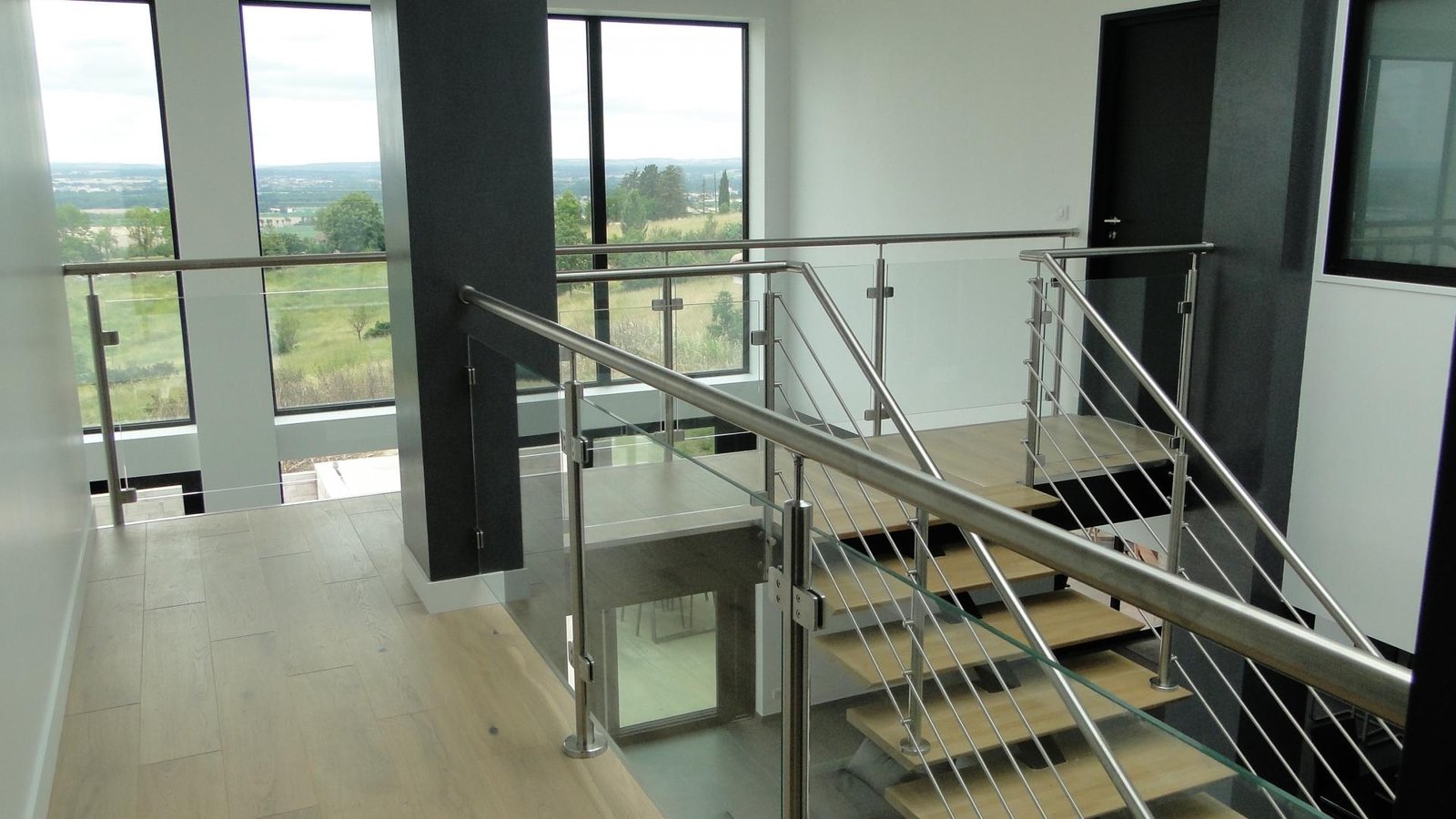 Balustrade inox verre Toulouse